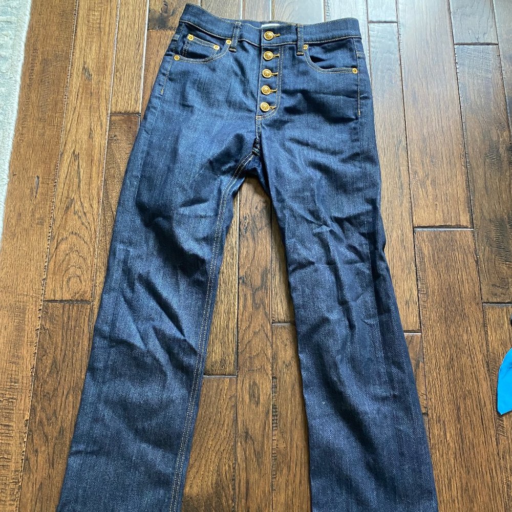 Tory Burch Straight Leg Denim, Size 26